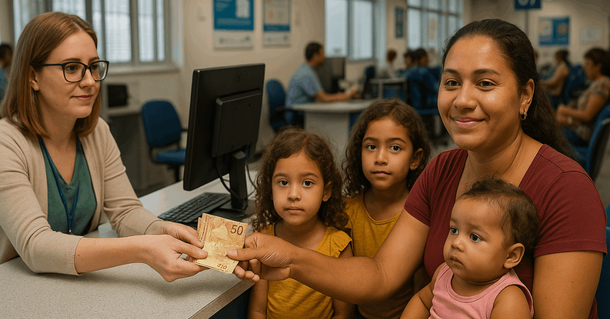 Family Allowance: Monthly Payment Based on Number of Children