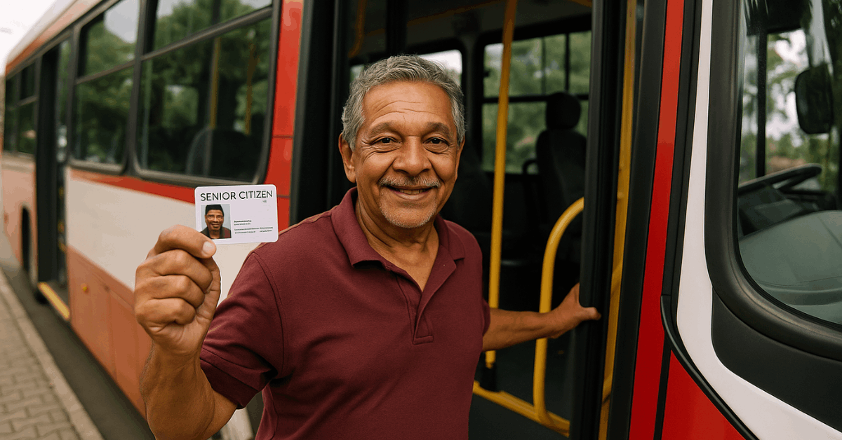 Senior Citizen Card: Free or Discounted Intercity Transport for Seniors